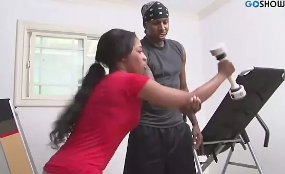 Ebony Goddess of Fit Muscles