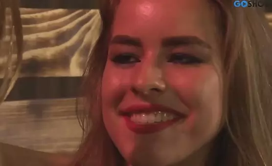 Girlfriend Pleasuring Hard with Nipple Sucking